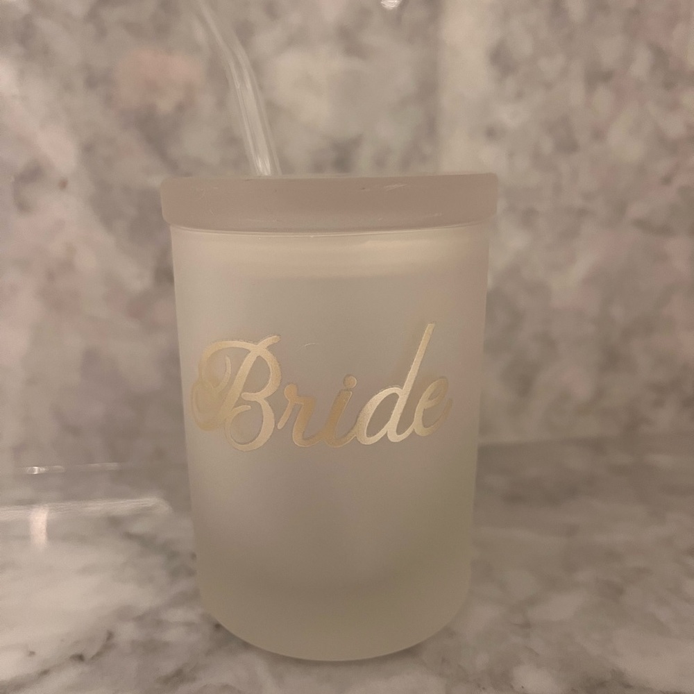 Bride Rocks Glass
